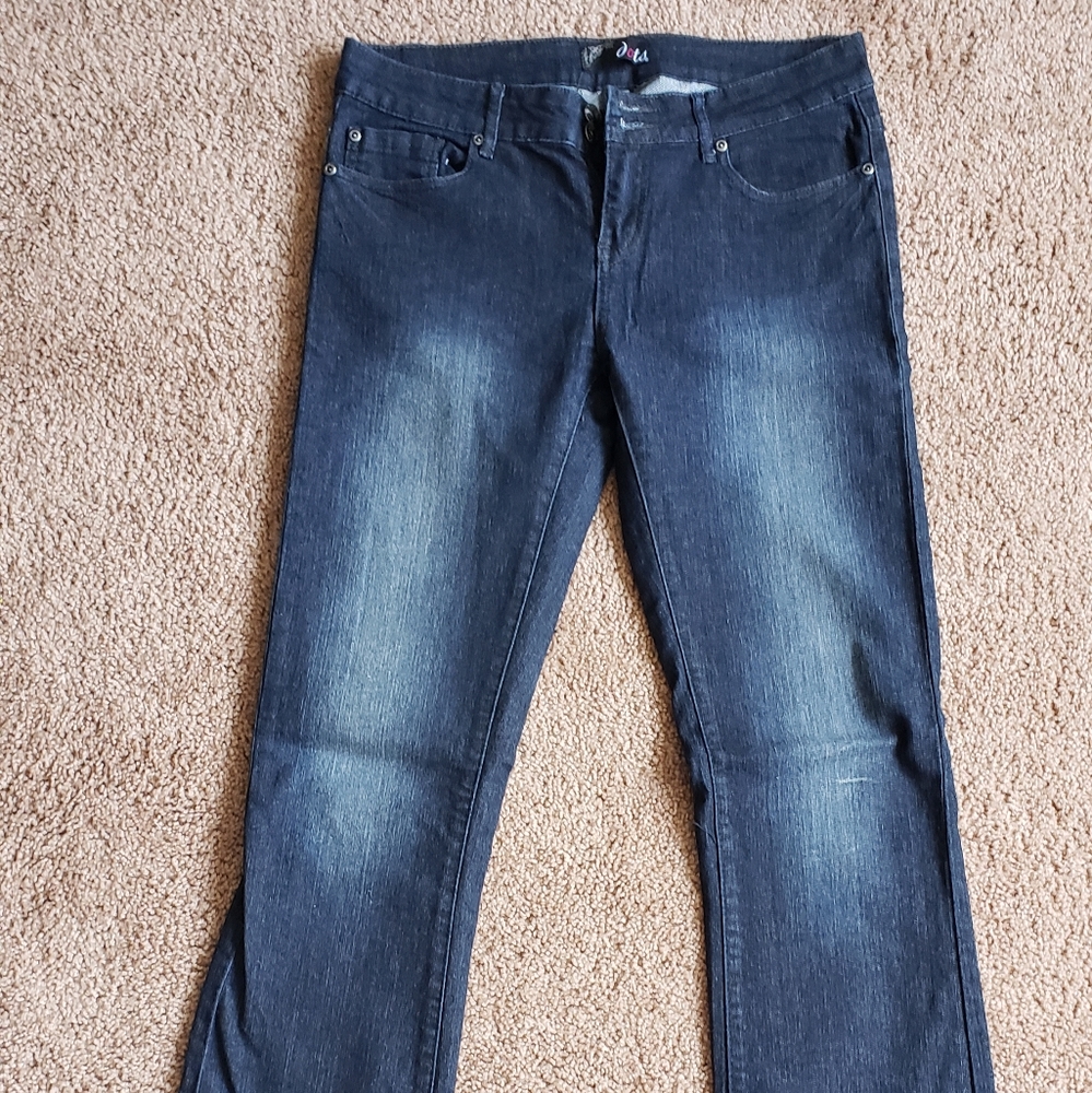 Boot cut blue jeans size 9/10